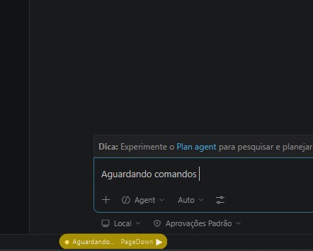 VozDigitada aguardando